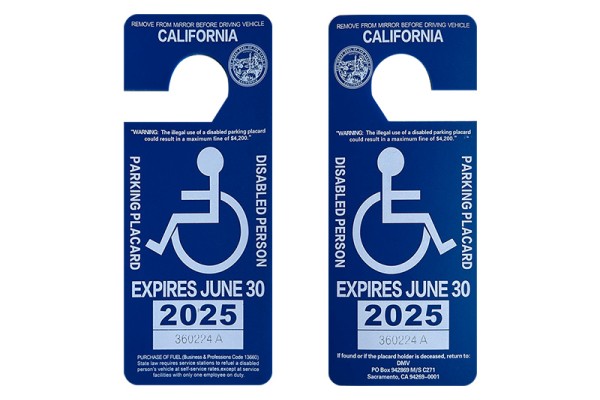 California Disabled Parking Permit