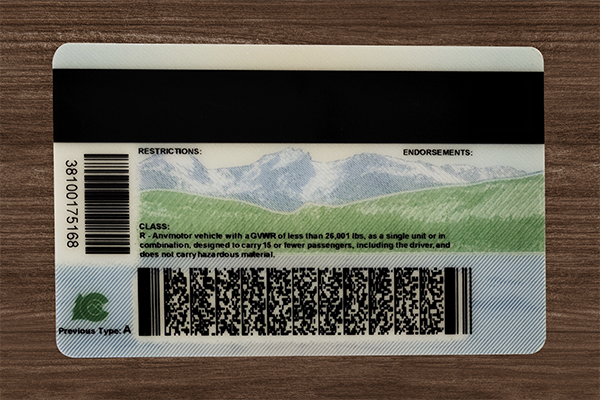 Colorado Fake Dirvers Licence