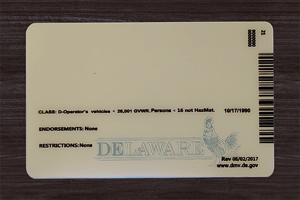 Delaware Fake IDs