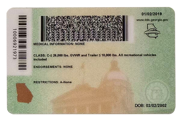 Georgia Fake IDs (2025 version) Georgia Fake IDs (2025 version)