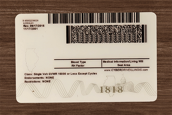 Illinois Fake IDs