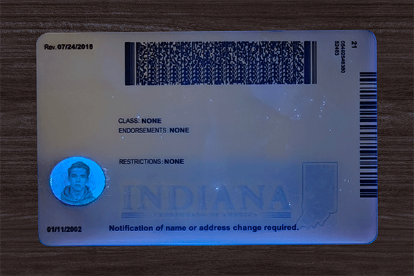 Indiana Fake IDs