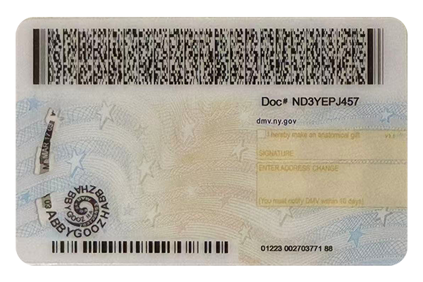 New York Fake Dirvers Licence (2025 Version)