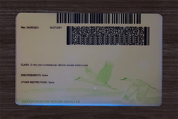 Nebraska Fake Dirvers Licence