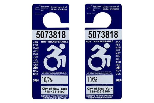 New York Disabled Parking Permit