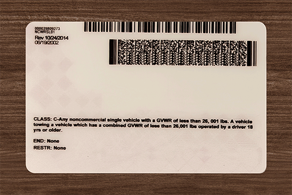 North Carolina Fake IDs