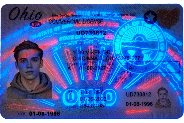 Ohio Scannable CDL