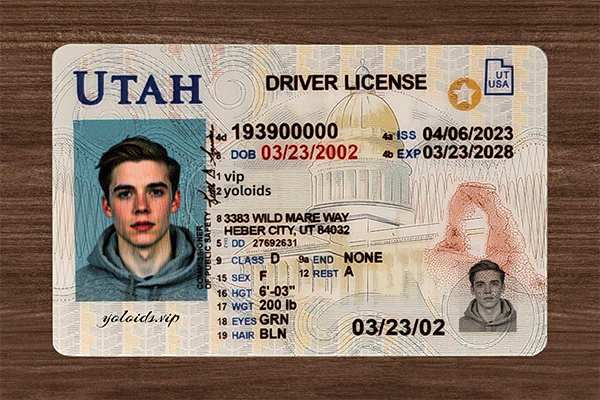 Utah Fake Dirvers Licence